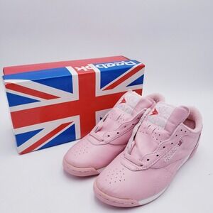 Vintage 90s‎ Reebok Free Style Sneakers Pastel Pink Leather Low Top Classic 7.5